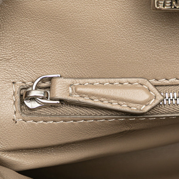 フェンディ セレリア ミニピーカブー ハンドバッグ ショルダーバッグ 2WAY 8BN244 グレージュ レザー レディース FENDI 【中古】