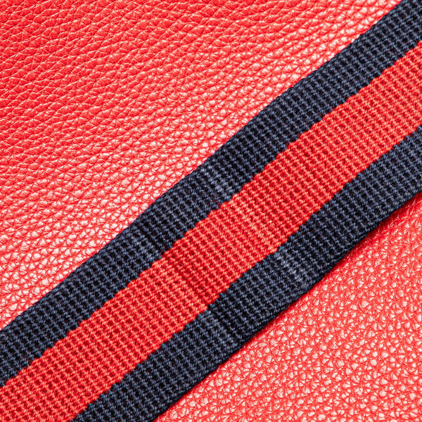 グッチ ロゴプリント ウエストバッグ ボディバッグ 530412 レッド グリーン マルチカラー レザー レディース GUCCI 【中古】