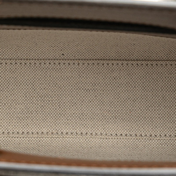 グッチ GGスプリーム インターロッキングG ミニ ハンドバッグ ショルダーバッグ 2WAY 671623 ベージュ ブラウン PVC レザー レディース GUCCI 【中古】