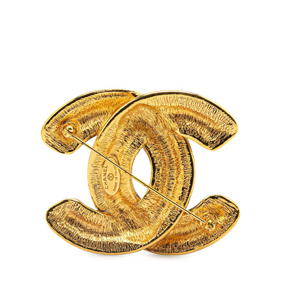 シャネル ココマーク ブローチ ゴールド メッキ レディース CHANEL 【中古】