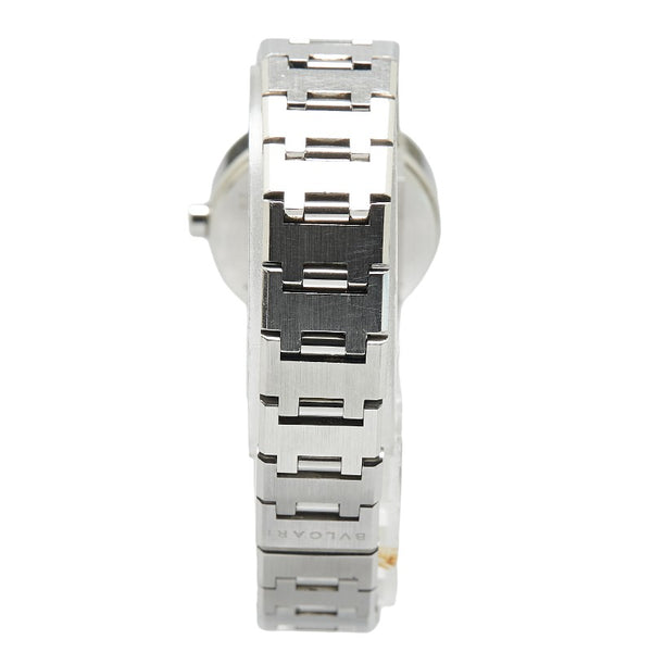 ブルガリ ブルガリブルガリ 腕時計 BB23SS クオーツ ブラック文字盤 ステンレススチール レディース BVLGARI 【中古】