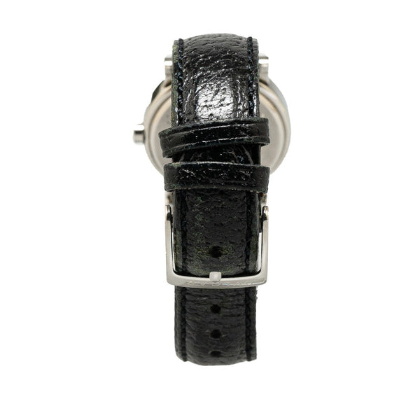 ブルガリ ブルガリブルガリ 腕時計 BB26SL クオーツ ブラック文字盤 ステンレススチール レザー レディース BVLGARI 【中古】