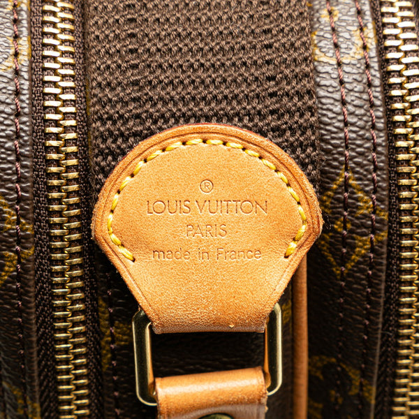 ルイ ヴィトン モノグラム  リポーターPM 斜め掛け ショルダーバッグ  M45254 ブラウン PVC レザー レディース LOUIS VUITTON 【中古】