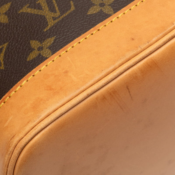 ルイ ヴィトン モノグラム アルマ ハンドバッグ M51130 ブラウン PVC レザー レディース LOUIS VUITTON 【中古】