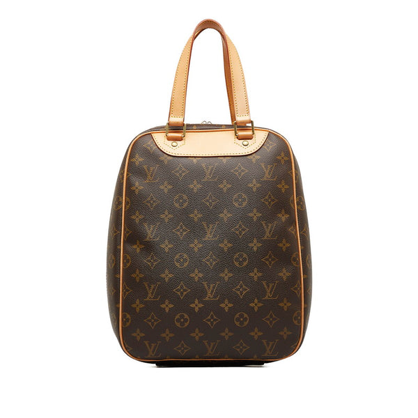 ルイ ヴィトン モノグラム エクスキュルシオン ハンドバッグ M41450 ブラウン PVC レザー レディース LOUIS VUITTON 【中古】