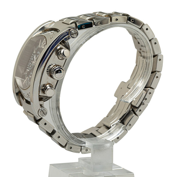 ブルガリ アショーマ 腕時計 AA44SCH 自動巻き ネイビー文字盤 ステンレススチール メンズ BVLGARI 【中古】