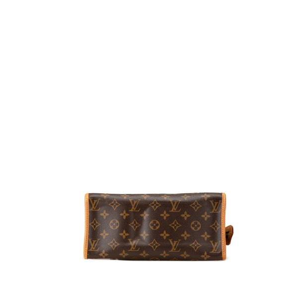 ルイ ヴィトン モノグラム ポパンクール オ ハンドバッグ トートバッグ M40007 ブラウン PVC レザー レディース LOUIS VUITTON 【中古】