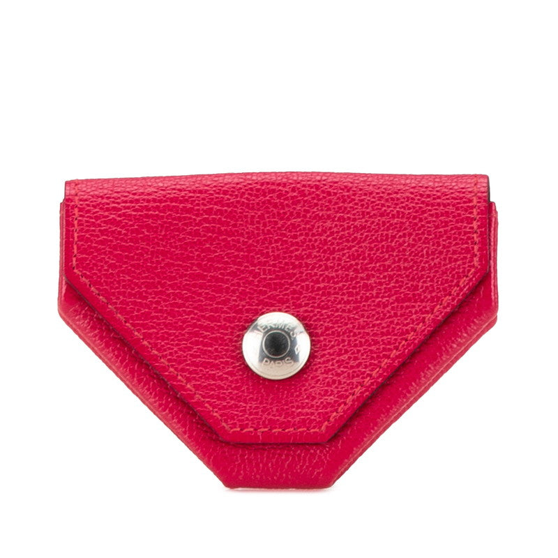 エルメス ルヴァンキャトル コインケース 小銭入れ ピンク ヴォーエプソン レディース HERMES 【中古】