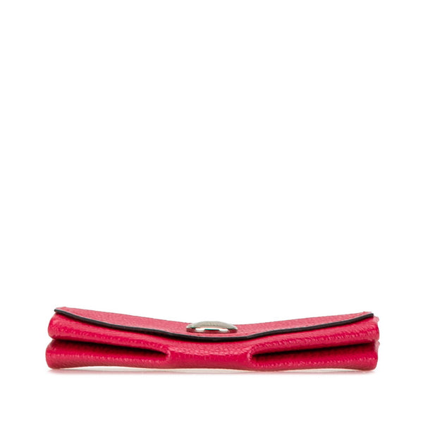 エルメス ルヴァンキャトル コインケース 小銭入れ ピンク ヴォーエプソン レディース HERMES 【中古】