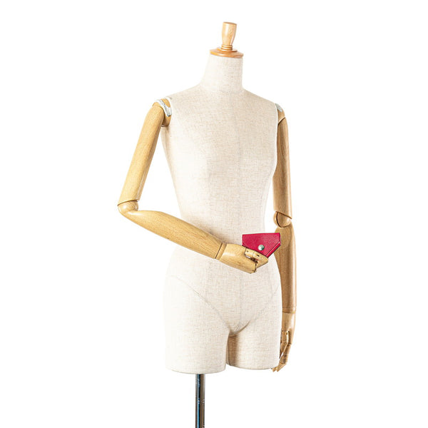 エルメス ルヴァンキャトル コインケース 小銭入れ ピンク ヴォーエプソン レディース HERMES 【中古】