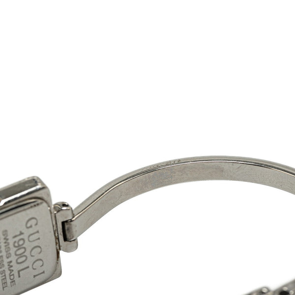 グッチ 腕時計 1900L クオーツ シルバー文字盤 ステンレススチール レディース GUCCI 【中古】
