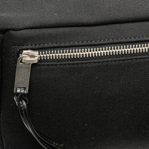 サンローラン ウエストバッグ ボディバッグ 505973 ブラック キャンバス レザー メンズ SAINT LAURENT 【中古】