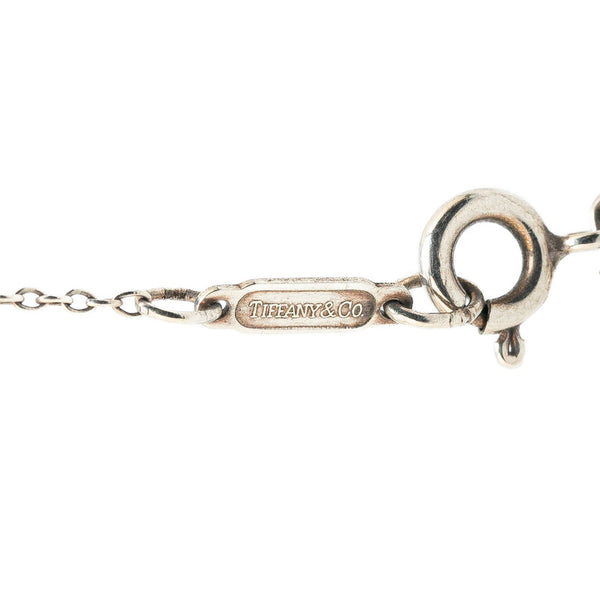 ティファニー オープンハート トリプル ネックレス SV925 シルバー レディース TIFFANY&Co. 【中古】