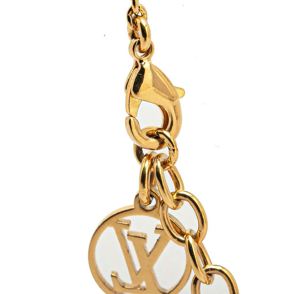 ルイ ヴィトン エッセンシャルV ネックレス M61083 ゴールド メッキ レディース LOUIS VUITTON 【中古】