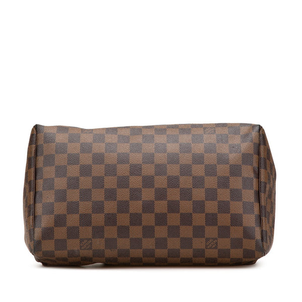 ルイ ヴィトン ダミエ スピーディ30 ハンドバッグ N41183 ブラウン PVC レザー レディース LOUIS VUITTON 【中古】
