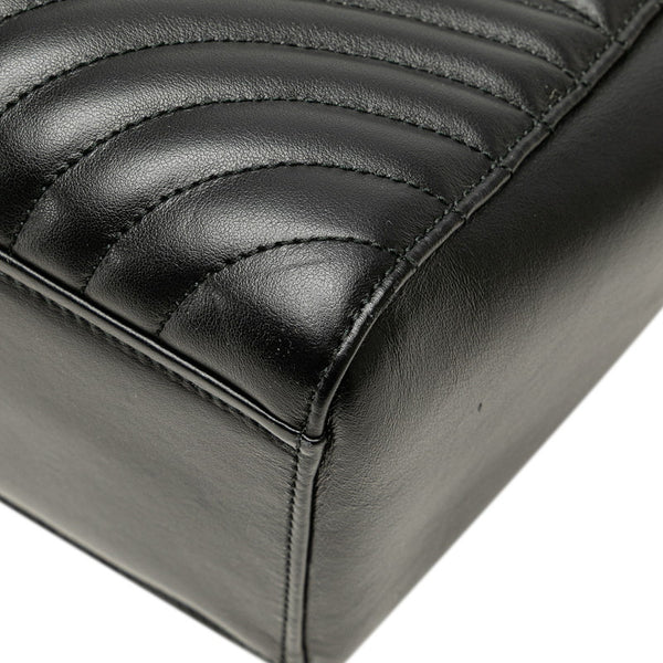 プラダ ダイアグラム ハンドバッグ ショルダーバッグ 2WAY 1BA195 ブラック レザー レディース PRADA 【中古】