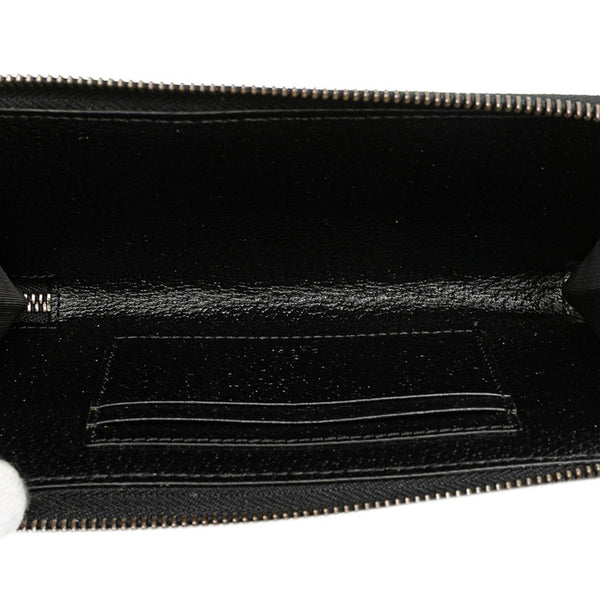 グッチ GGマーモント ベルトバッグ ウエストバッグ 長財布 カードケース 90/36 699304 ブラック レザー メンズ GUCCI 【中古】