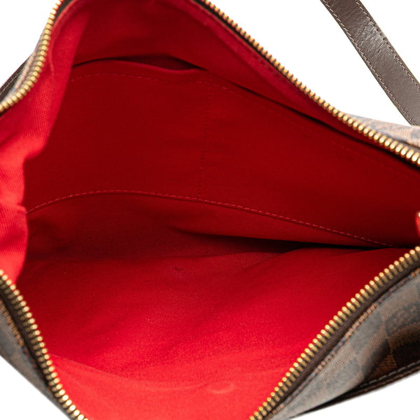 ルイ ヴィトン ダミエ ブルームズベリPM 斜め掛け ショルダーバッグ N42251 ブラウン PVC レザー レディース LOUIS VUITTON 【中古】