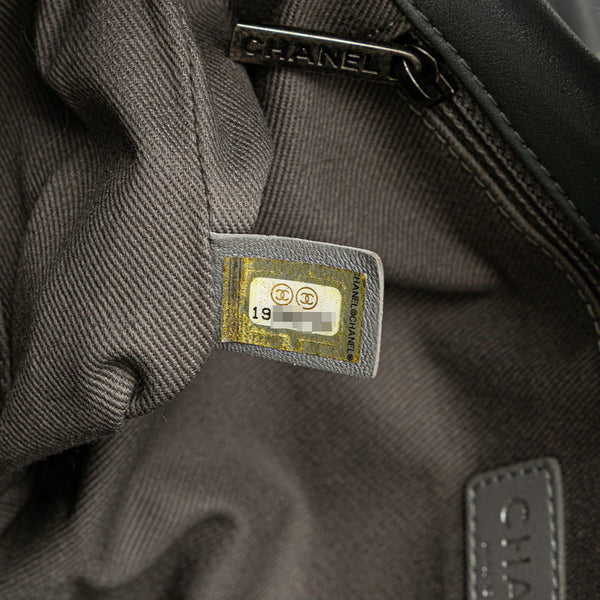 シャネル ココマーク グラフィティ アクト2 チェーン ショルダーバッグ ベージュ キャンバス レディース CHANEL 【中古】