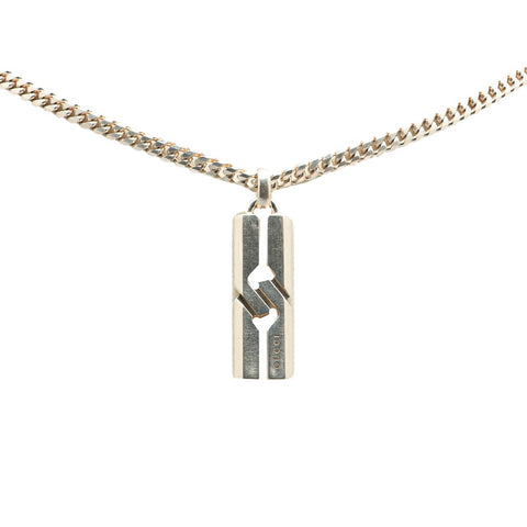 グッチ ノット インフィニティ ネックレス SV925 シルバー レディース GUCCI 【中古】