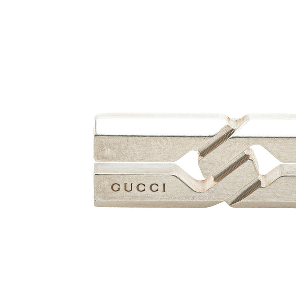 グッチ ノット インフィニティ ネックレス SV925 シルバー レディース GUCCI 【中古】