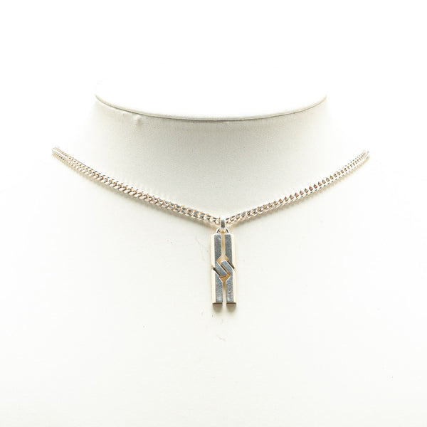 グッチ ノット インフィニティ ネックレス SV925 シルバー レディース GUCCI 【中古】