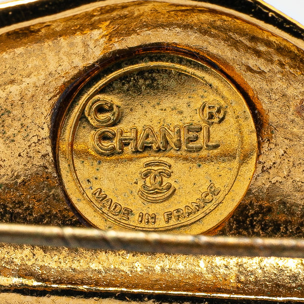 シャネル リボン ベレー帽 モチーフ ブローチ ゴールド メッキ レディース CHANEL 【中古】
