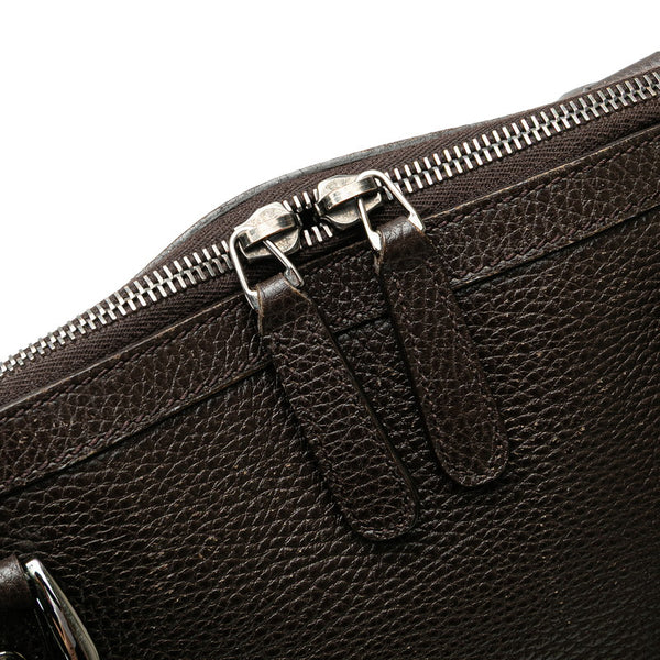 グッチ インターロッキングG ハンドバッグ ショルダーバッグ 2WAY 339551 ブラウン レザー レディース GUCCI 【中古】