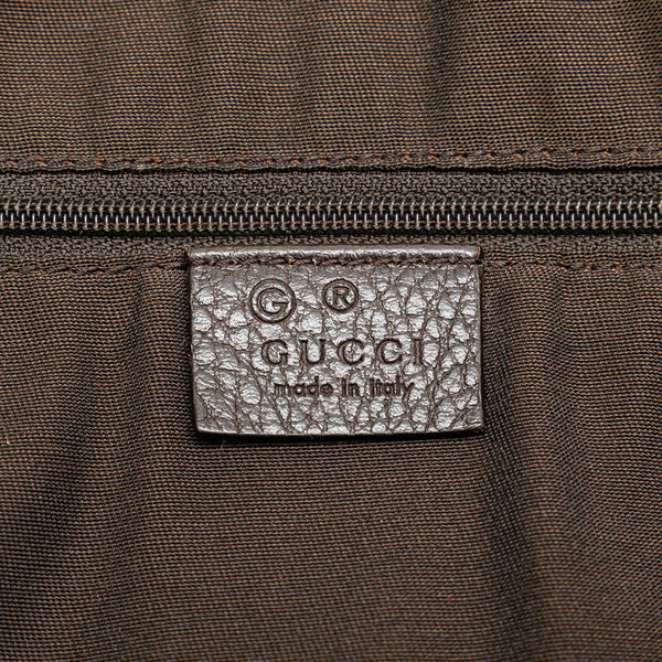グッチ インターロッキングG ハンドバッグ ショルダーバッグ 2WAY 339551 ブラウン レザー レディース GUCCI 【中古】