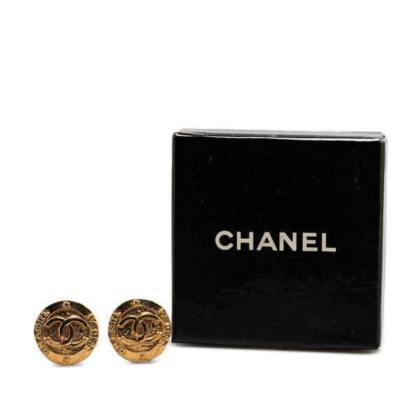 シャネル ヴィンテージ ココマーク イヤリング ゴールド メッキ レディース CHANEL 【中古】