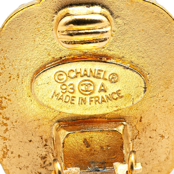 シャネル ヴィンテージ ココマーク イヤリング ゴールド メッキ レディース CHANEL 【中古】