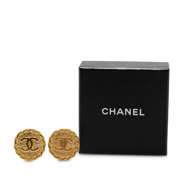 シャネル ヴィンテージ ココマーク イヤリング ゴールド メッキ レディース CHANEL 【中古】
