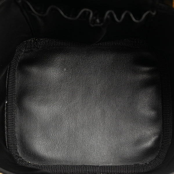 シャネル デカココマーク ハンドバッグ バニティバッグ ブラック キャビアスキン レディース CHANEL 【中古】