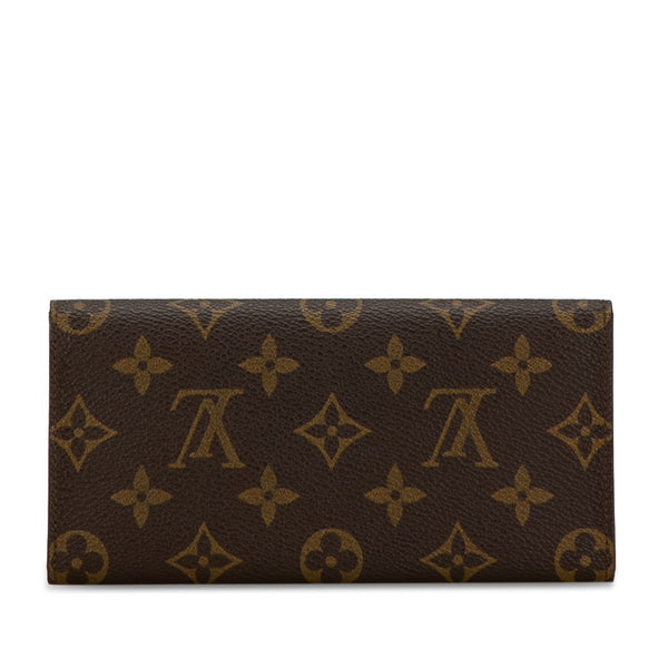 ルイ ヴィトン モノグラム ポルト サークル バイフォールド 円 札入れ M61820 ブラウン PVC レザー レディース LOUIS VUITTON 【中古】