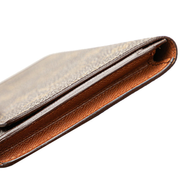 ルイ ヴィトン モノグラム ポルト サークル バイフォールド 円 札入れ M61820 ブラウン PVC レザー レディース LOUIS VUITTON 【中古】