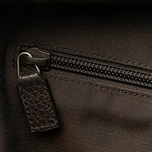 グッチ GGキャンバス リュック バックパック 449906 ベージュ ブラウン キャンバス レザー レディース GUCCI 【中古】