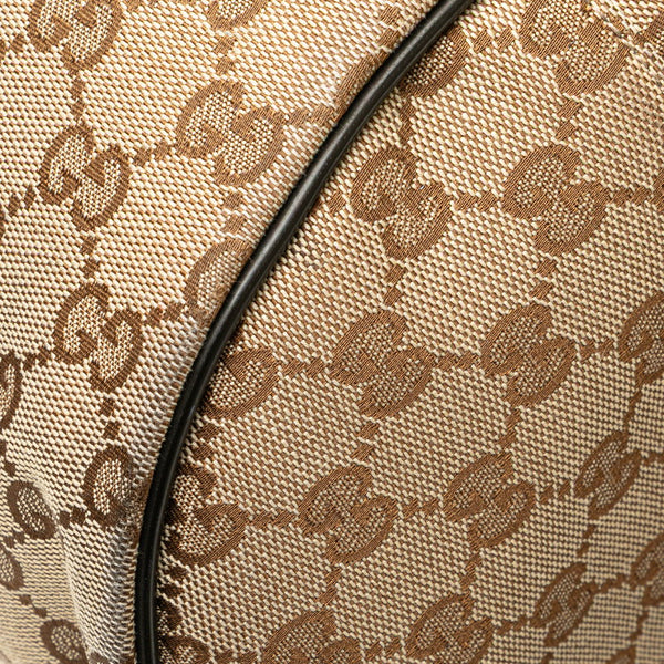 グッチ GGキャンバス リュック バックパック 449906 ベージュ ブラウン キャンバス レザー レディース GUCCI 【中古】