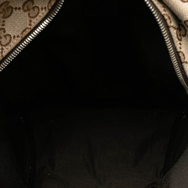 グッチ GGキャンバス リュック バックパック 449906 ベージュ ブラウン キャンバス レザー レディース GUCCI 【中古】