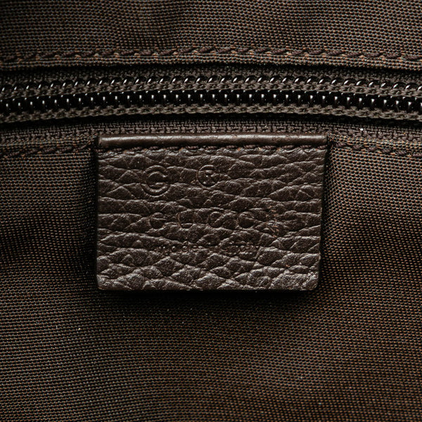 グッチ GGキャンバス リュック バックパック 449906 ベージュ ブラウン キャンバス レザー レディース GUCCI 【中古】