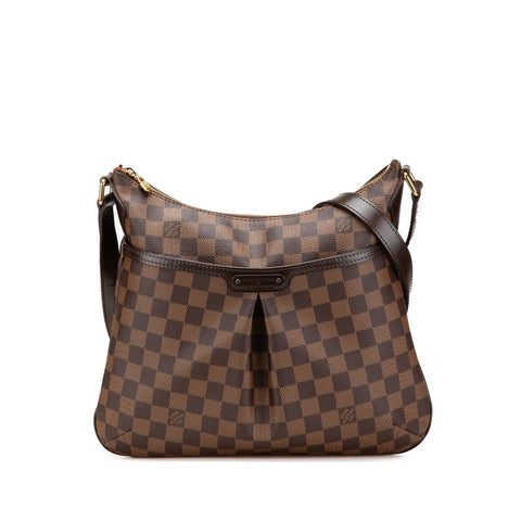 ルイ ヴィトン ダミエ ブルームズベリPM ショルダーバッグ N42251 ブラウン PVC レザー レディース LOUIS VUITTON 【中古】