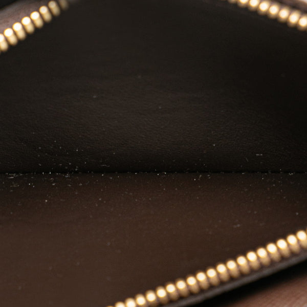 ルイ ヴィトン ダミエ ポルトフォイユ サラ 長財布 ロングウォレット N61734 ブラウン PVC レザー レディース LOUIS VUITTON 【中古】