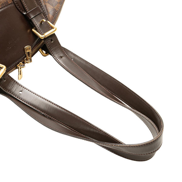 ルイ ヴィトン ダミエ ヴェローナMM ショルダーバッグ トートバッグ N41118 ブラウン PVC レザー レディース LOUIS VUITTON 【中古】