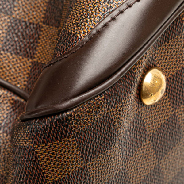 ルイ ヴィトン ダミエ ヴェローナMM ショルダーバッグ トートバッグ N41118 ブラウン PVC レザー レディース LOUIS VUITTON 【中古】