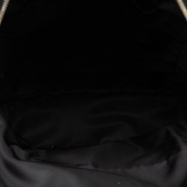 グッチ GGナイロン リュック バックパック 644992 ブラック ナイロン レザー レディース GUCCI 【中古】