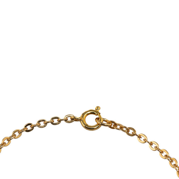 ディオール ロゴ ブレスレット ゴールド メッキ レディース Dior 【中古】