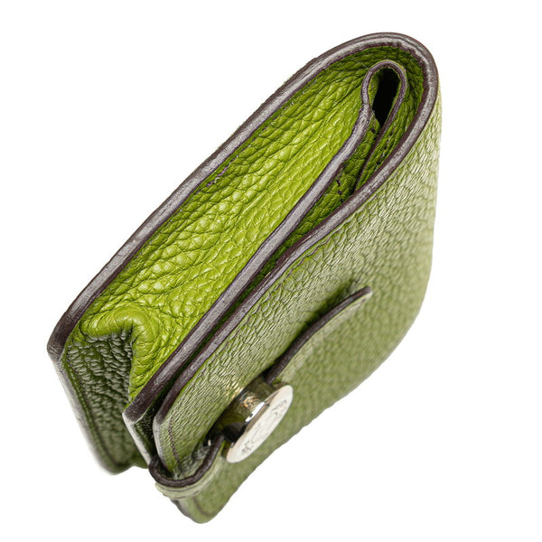 エルメス ドゴン カードケース パスケース アニスグリーン トゴ レディース HERMES 【中古】