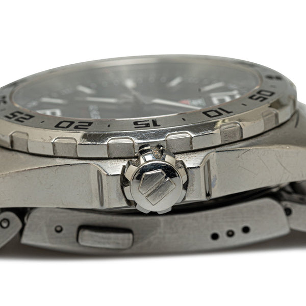 タグホイヤー フォーミュラ1 腕時計 WAZ1112.BA0875 クオーツ ブラック文字盤 ステンレススチール メンズ TAG HEUER 【中古】
