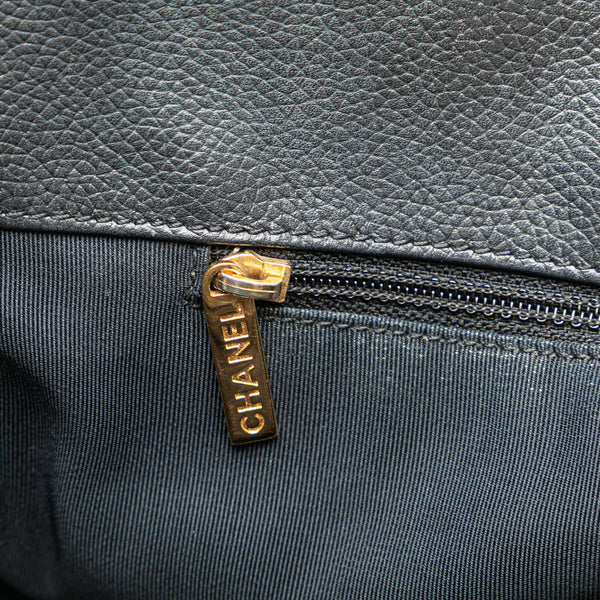 シャネル エグゼクティブトート トートバッグ ショルダーバッグ 2WAY ブラック カーフレザー レディース CHANEL 【中古】