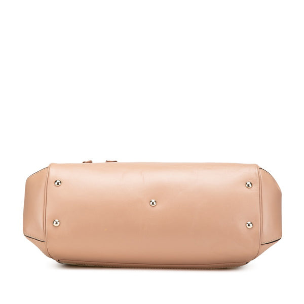 グッチ GGキャンバス メイフェア トートバッグ ショルダーバッグ 2WAY 257349 ベージュ ピンクベージュ キャンバス レザー レディース GUCCI 【中古】