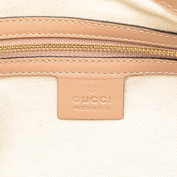 グッチ GGキャンバス メイフェア トートバッグ ショルダーバッグ 2WAY 257349 ベージュ ピンクベージュ キャンバス レザー レディース GUCCI 【中古】